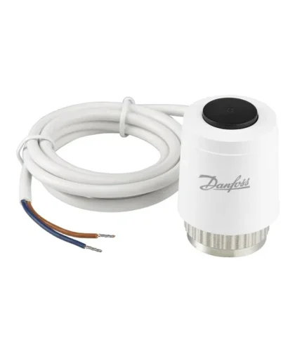 Danfoss TWA-K NC 088H3140, 24V beslemeli, Normalde Kapalı tip, M30x1.5 bağlantılı termal aktüatördür. Rehau uyumlu, sessiz, enerji verimli ve güvenilir vana kontrolü sağlar.