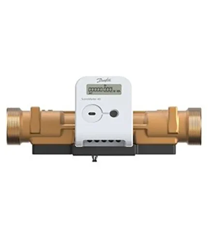 Danfoss SonoMeter 40 Kalorimetre 187F2633 DN40 Dişli RF Kablosuz Ultrasonik Enerji Sayacı 10 m3/h