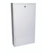 Danfoss Sıva Üstü Kollektör Dolabı 088X0907, 85 cm genişliğinde, çinko kaplı çelik gövdeye sahip sağlam ve estetik bir muhafaza kabinidir. Yerden ısıtma kollektörlerinizi toz ve darbelere karşı korur.