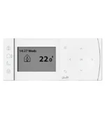 Oda Termostatı Danfoss 087N7851 TPOne-B LCD Programlanabilir Pilli Beyaz - Görsel 2