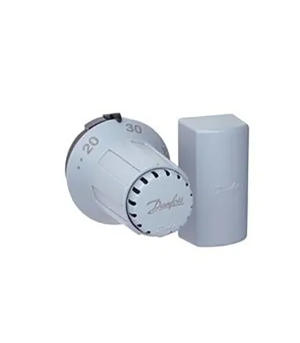 Danfoss FTC 013G5081, 15-50°C aralığında çalışan, 2m kapiler tüplü, yüzey sensörlü termostatik sıcaklık kontrolörüdür. Yerden ısıtma için elektrik bağlantısız, güvenilir çözüm sunar.