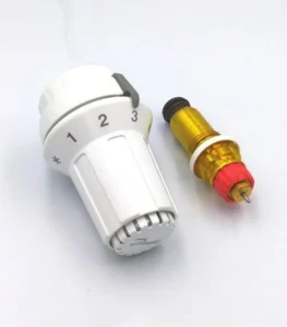Danfoss RAS-C 5016 Kompakt Entegre Termostatik Radyatör Vanası 013G5016 Beyaz Set
