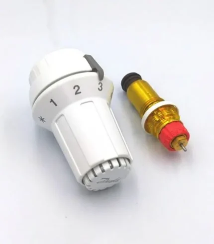 Danfoss RAS-C 5016 Kompakt Entegre Termostatik Radyatör Vanası 013G5016 Beyaz Set