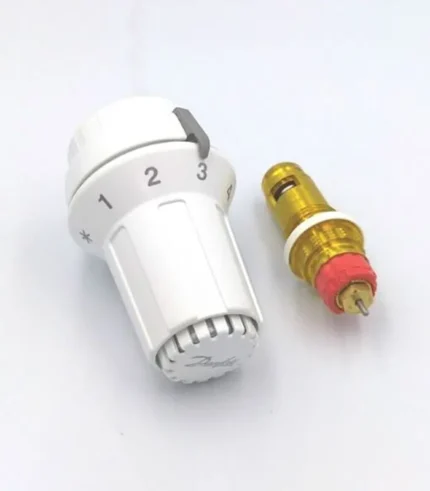 Danfoss RAS-C 5016 Kompakt Entegre Termostatik Radyatör Vanası 013G5016 Beyaz Set