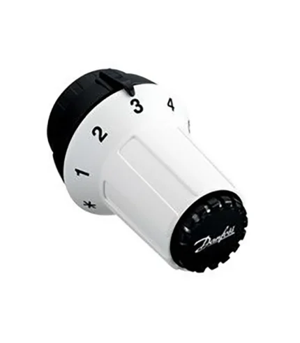Danfoss RAS-C 5023 Termostatik Radyatör Vanası 013G5023 Köşe Tip Siyah Set