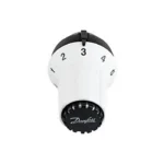 Danfoss RAS-C 5023 Sıvı Sensörlü Radyatör Vana Termostatı 013G5023 RA Klik Siyah Beyaz Kafa