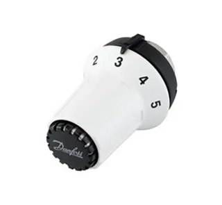 Danfoss RAS-CK 5025 Sıvı Sensörlü Radyatör Vana Termostatı 013G5025 M30x1.5 Siyah Kafa