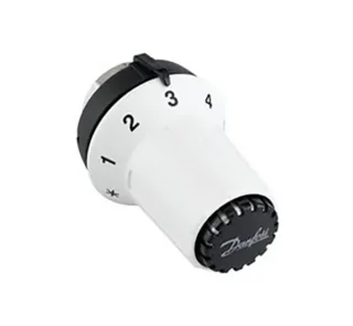 Danfoss RAS-CK 5025 Sıvı Sensörlü Radyatör Vana Termostatı 013G5025 M30x1.5 Siyah Kafa
