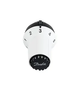 Danfoss RAS-CK 5025 Sıvı Sensörlü Radyatör Vana Termostatı 013G5025 M30x1.5 Siyah Kafa