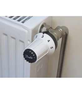 Danfoss RAS-CK 5025 Sıvı Sensörlü Radyatör Vana Termostatı 013G5025 M30x1.5 Siyah Kafa