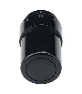 Danfoss RAX Sıvı Sensörlü Termostatik Vana Kafası 013G6075 RA Klik Siyah Tasarım Radyatör
