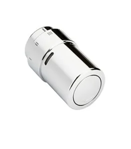 Danfoss RAX Sıvı Sensörlü Termostatik Vana Kafası 013G6170 RA Klik Krom Tasarım Radyatör