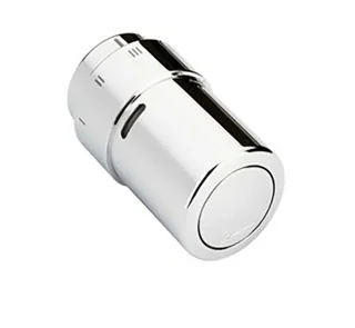 Danfoss RAX Sıvı Sensörlü Termostatik Vana Kafası 013G6170 RA Klik Krom Tasarım Radyatör