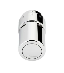 Danfoss RAX Sıvı Sensörlü Termostatik Vana Kafası 013G6170 RA Klik Krom Tasarım Radyatör