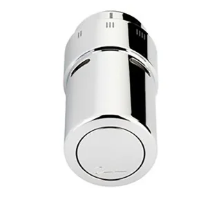 Danfoss RAX Sıvı Sensörlü Termostatik Vana Kafası 013G6170 RA Klik Krom Tasarım Radyatör