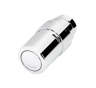 Danfoss RAX-K Sıvı Sensörlü Termostatik Vana Kafası 013G6180 M30x1.5 Krom Kaplı Pozitif Kapatmalı