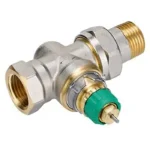 Danfoss RA-DV 15 Basınçtan Bağımsız Dinamik Düz Tip Termostatik Radyatör Vana Gövdesi