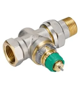 Danfoss RA-DV 15 Basınçtan Bağımsız Dinamik Düz Tip Termostatik Radyatör Vana Gövdesi