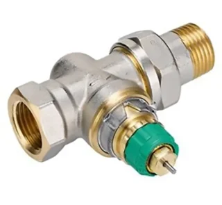 Danfoss RA-DV 15 Basınçtan Bağımsız Dinamik Düz Tip Termostatik Radyatör Vana Gövdesi